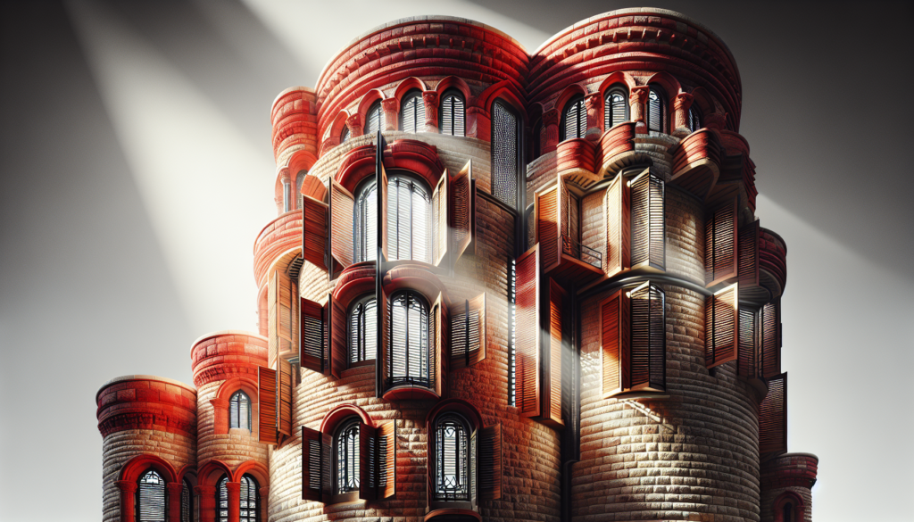 Custom Blinds and Found Windows: The Aesthetic of The Red Tower