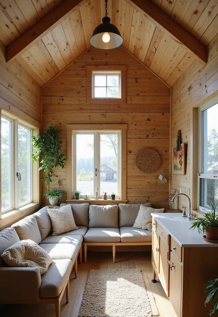 12 Ingenious Tiny House Design Ideas That Maximize Your Space (Space-Saving Interiors #4!) - 12. Eco-Friendly Materials