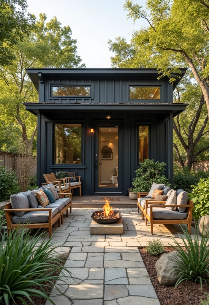 12 Ingenious Tiny House Design Ideas That Maximize Your Space (Space-Saving Interiors #4!) - 7. Outdoor Extension