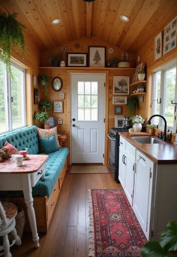 15 Genius Tiny House Design Ideas That'll Transform Your Small Space (You Won't Believe #7!) - 13. Personal Touches with Custom Decor