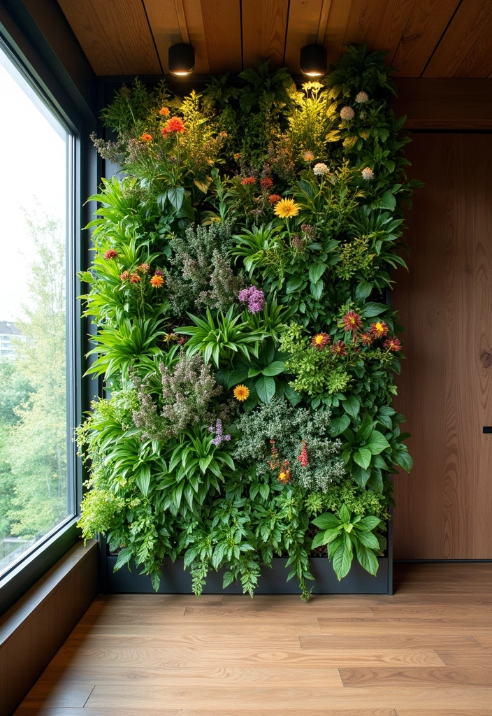 15 Genius Tiny House Design Ideas That'll Transform Your Small Space (You Won't Believe #7!) - 2. Vertical Gardens for Fresh Air and Aesthetic