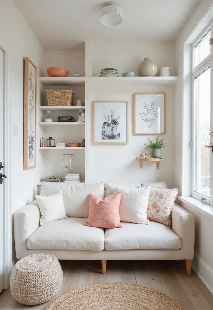Step By Step Guide: How to Create a Cozy, Functional Tiny Home Interior Design on a Budget - 2. Choose a Light Color Palette