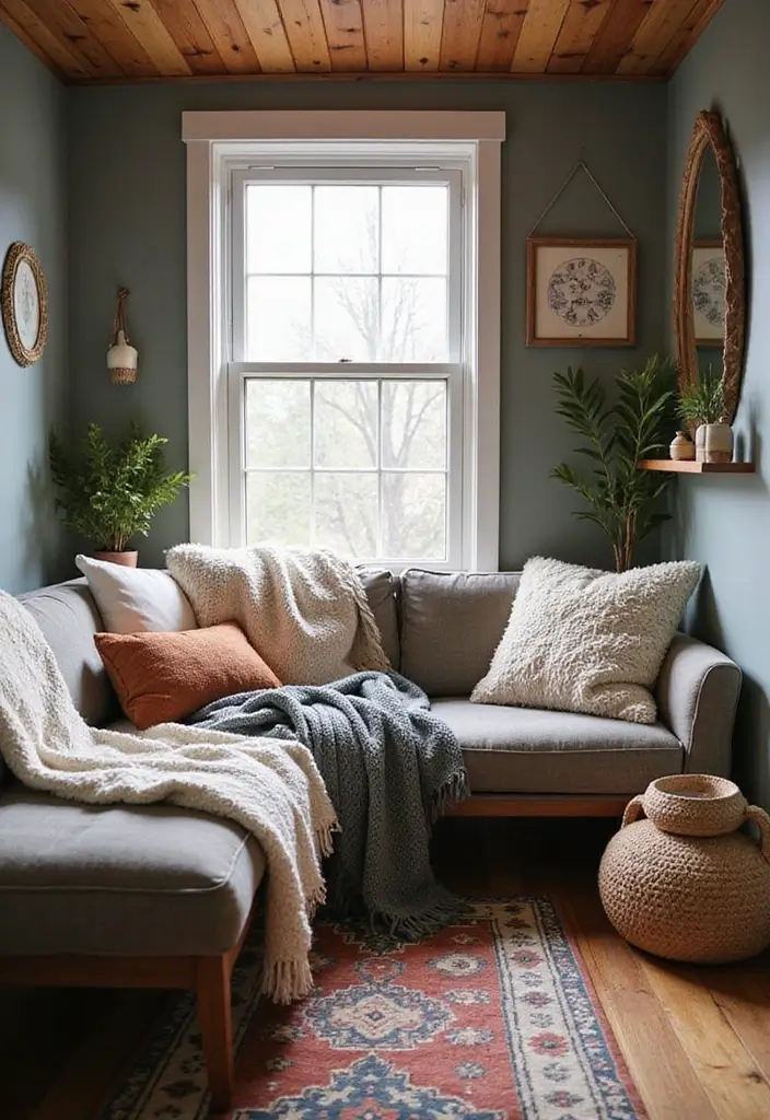 Step By Step Guide: How to Create a Cozy, Functional Tiny Home Interior Design on a Budget - 4. Layer Textures for Comfort