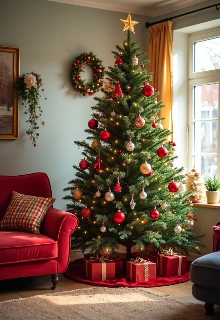 10 Elegant Christmas Trees That Will Transform Your Home into a Winter Wonderland! - 6. Whimsical Wonderland