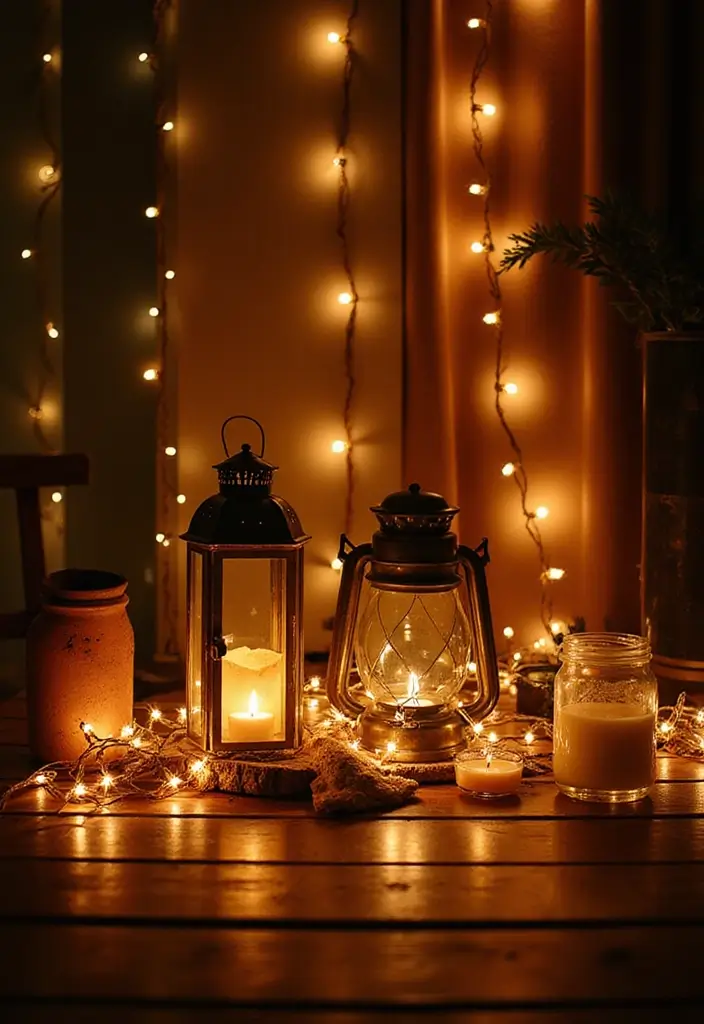 15 Bohemian Home Decor Ideas That'll Turn Your Space Into a Boho Oasis (#3 Is a Must-Try!) - 12. Creative Lighting Solutions