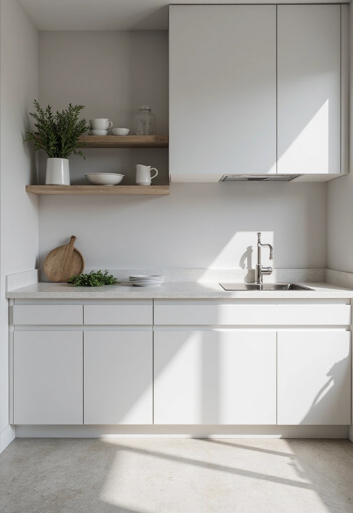 10 Elegant Kitchen Designs That Will Make You Fall in Love with Cooking Again! - 1. The Minimalist Marvel 1