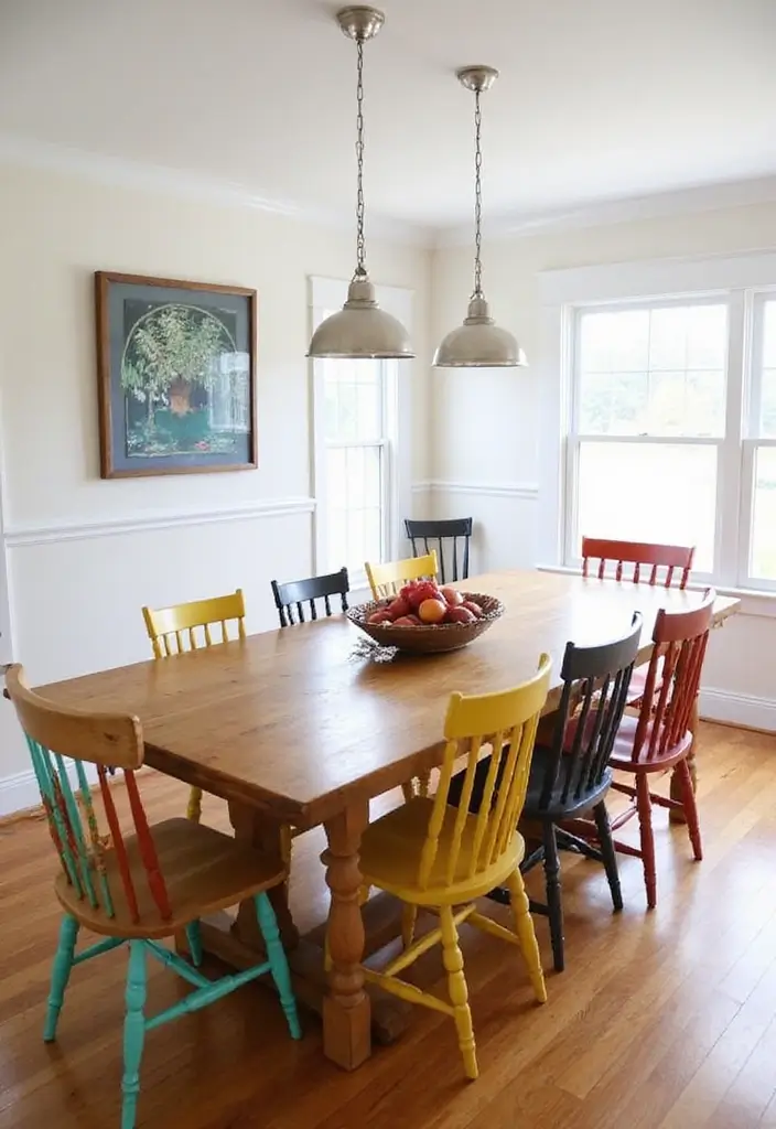 10 Jaw-Dropping Eclectic Furniture Arrangements That Transform Any Room (#7 Will Surprise You!) - 9. Dining Room Delight 1