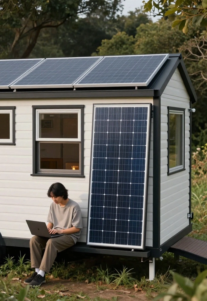 14 Off-Grid Tiny Home Ideas That'll Make You Go Green Without Sacrificing Comfort! - 10. Off-Grid Connectivity Solutions