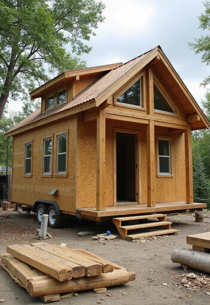 14 Off-Grid Tiny Home Ideas That'll Make You Go Green Without Sacrificing Comfort! - 7. Sustainable Building Materials