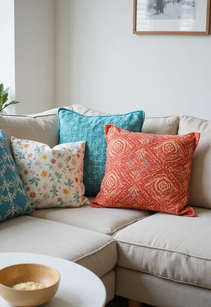 15 Ingenious DIY Decor Projects That Look Professionally Styled (On a Shoestring!) - 7. Cozy Pillow Covers 1