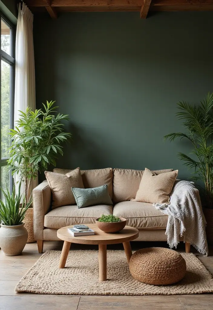 20 Stunning Living Room Decor Ideas That Will Transform Your Space Instantly! - 1. Embrace Earthy Tones 1
