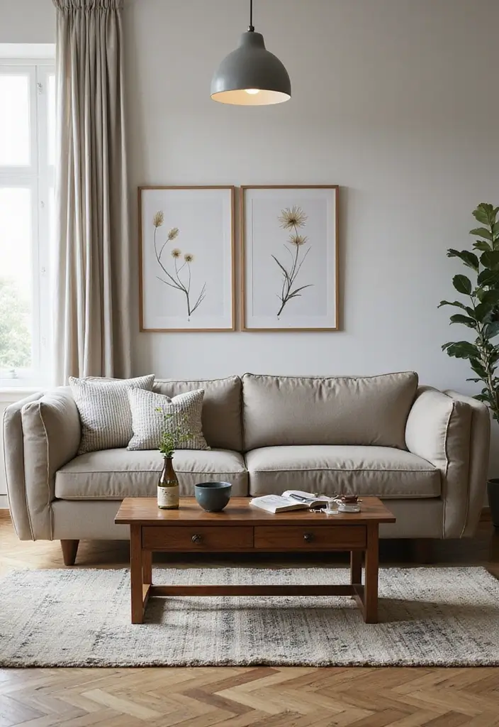 20 Stunning Living Room Decor Ideas That Will Transform Your Space Instantly! - 12. Functional Furniture 1