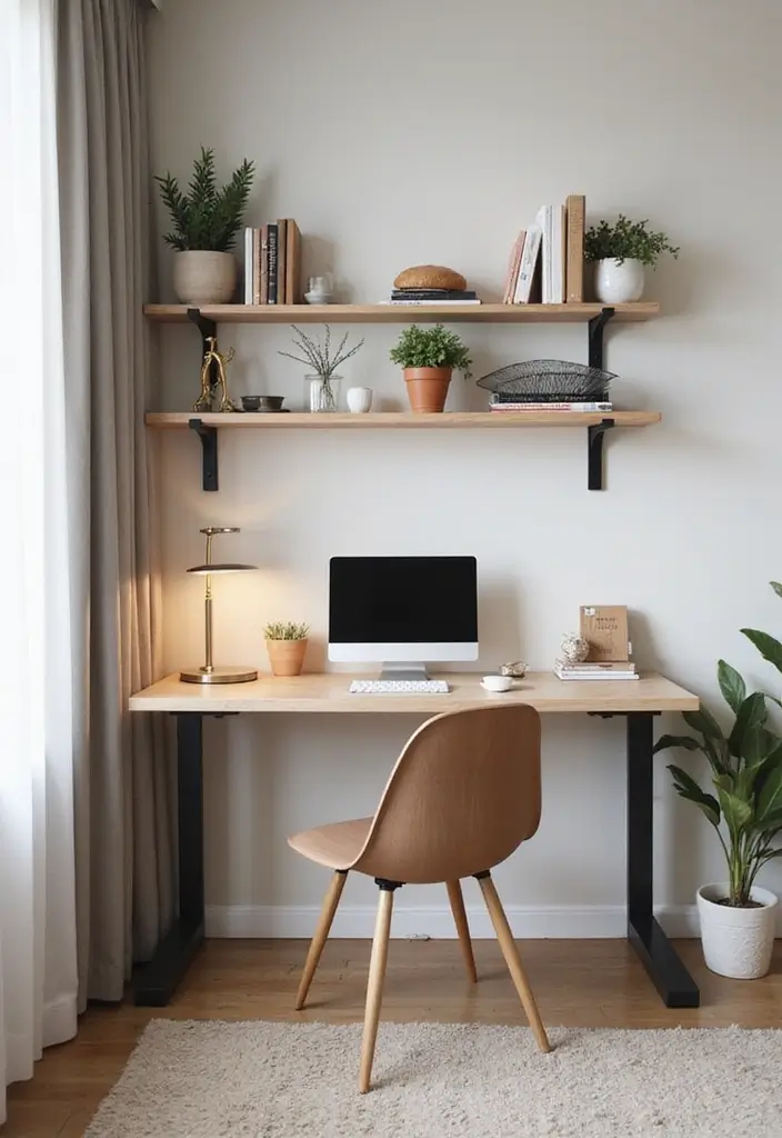 21 Stunning Tiny Home Decor Ideas That Will Transform Your Space! - 16. Tiny Workspace
