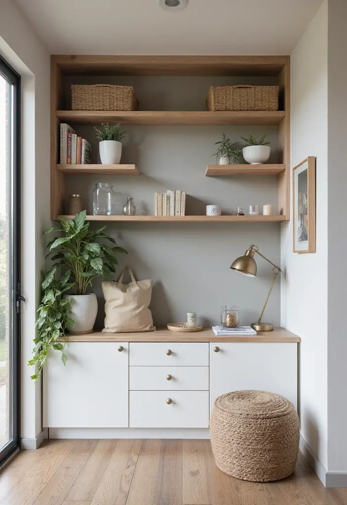 21 Stunning Tiny Home Decor Ideas That Will Transform Your Space! - 18. Customized Built-Ins