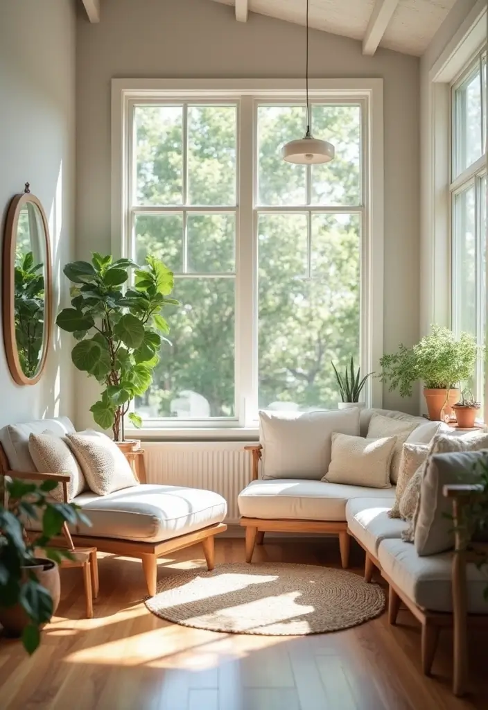 21 Stunning Tiny Home Decor Ideas That Will Transform Your Space! - 5. Natural Light Emphasis