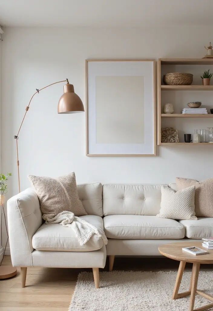 21 Stunning Tiny Home Decor Ideas That Will Transform Your Space! - 9. Minimalist Aesthetic