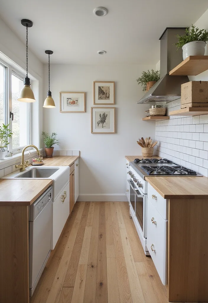 21 Stylish Tiny Kitchen Designs That Prove Small Can Be Fabulous! - 16. Smart Layouts: Optimize Every Inch