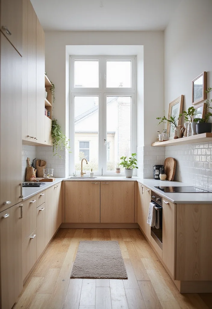 21 Stylish Tiny Kitchen Designs That Prove Small Can Be Fabulous! - 4. Scandinavian Style: Functional and Chic