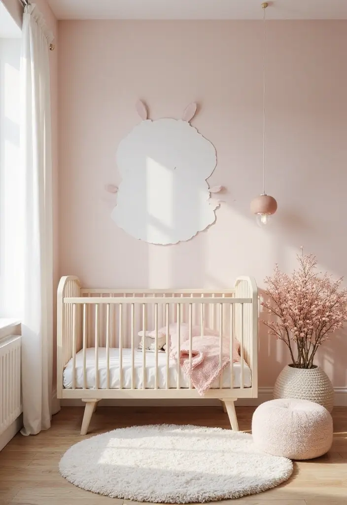 25 Adorable Nursery Room Inspirations That'll Make You Want to Have a Baby NOW! - 12. Soft Pastel Paradise 1