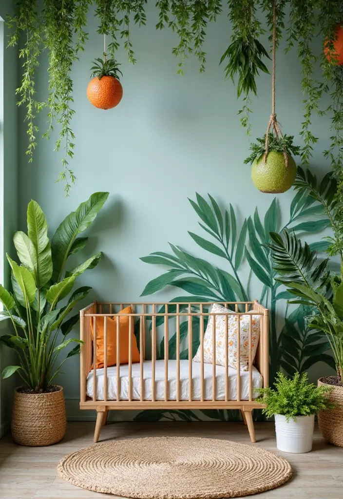 25 Adorable Nursery Room Inspirations That'll Make You Want to Have a Baby NOW! - 17. Urban Jungle 1