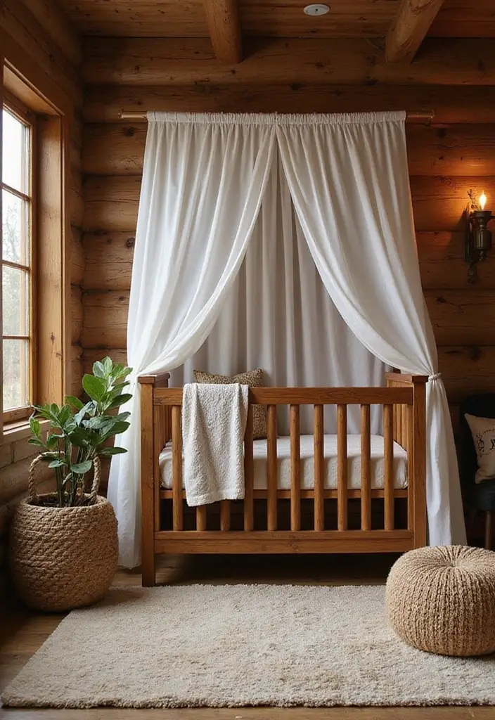 25 Adorable Nursery Room Inspirations That'll Make You Want to Have a Baby NOW! - 18. Cozy Cabin 1