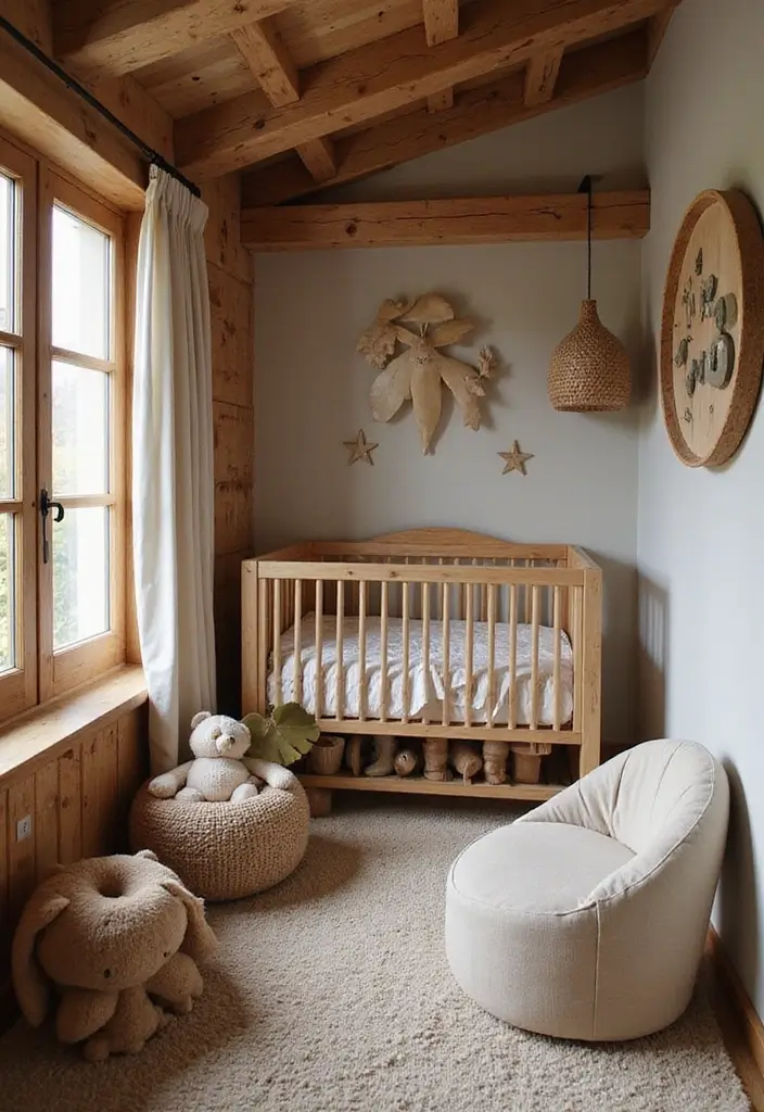 25 Adorable Nursery Room Inspirations That'll Make You Want to Have a Baby NOW! - 22. Charming Chalet 1