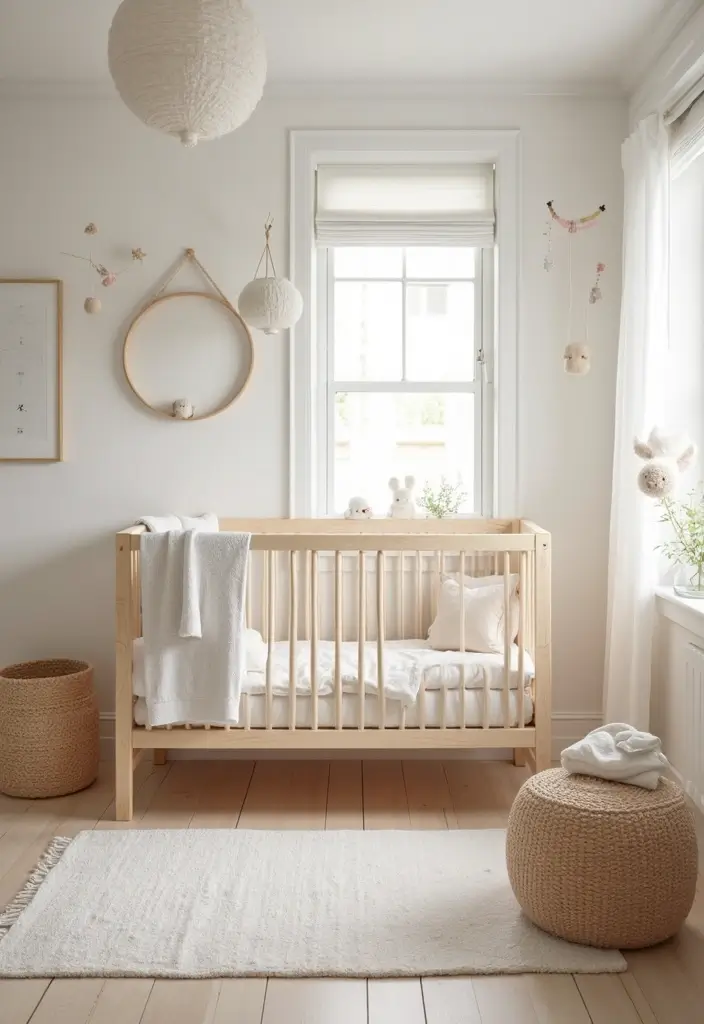 25 Adorable Nursery Room Inspirations That'll Make You Want to Have a Baby NOW! - 24. Soft Scandinavian 1