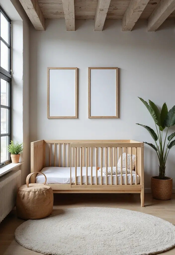 25 Adorable Nursery Room Inspirations That'll Make You Want to Have a Baby NOW! - 25. Modern Industrial 1