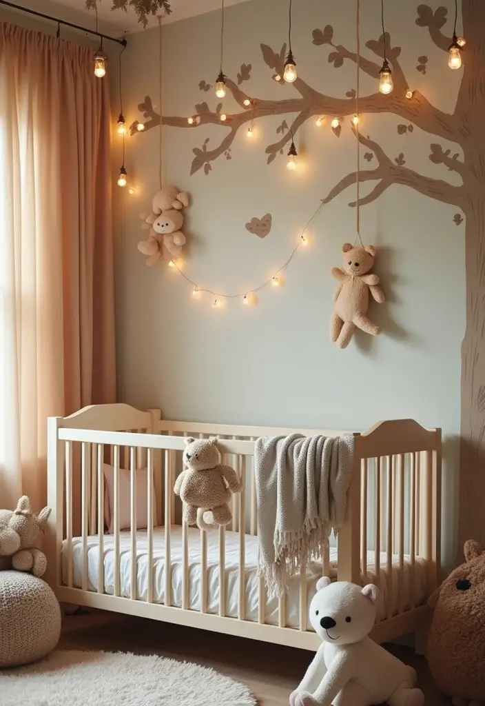 25 Adorable Nursery Room Inspirations That'll Make You Want to Have a Baby NOW! - 3. Magical Woodland Retreat 1