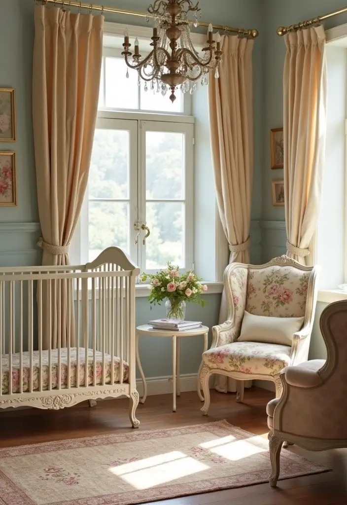 25 Adorable Nursery Room Inspirations That'll Make You Want to Have a Baby NOW! - 4. Vintage Charm 1