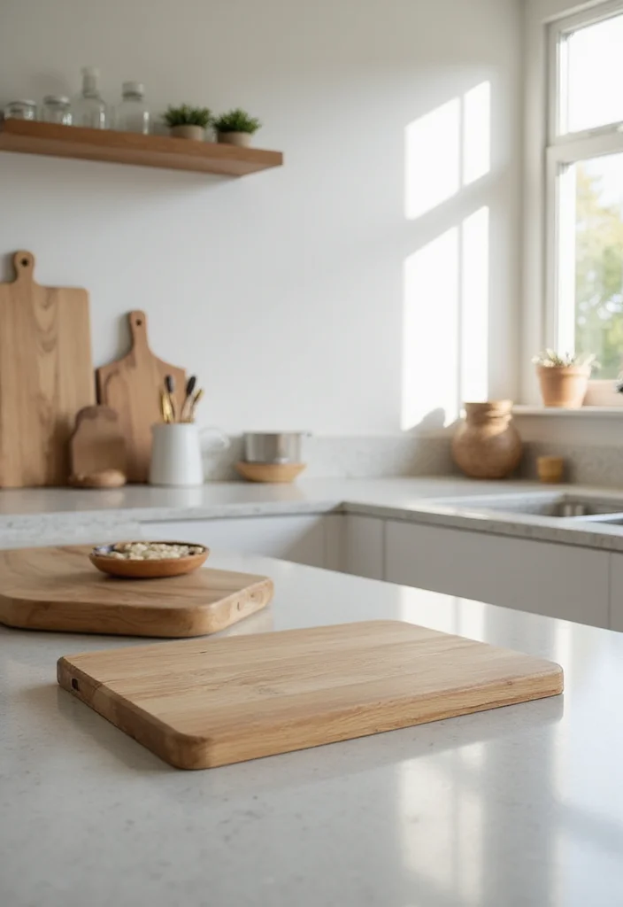 15 Stunning Wooden Cutting Boards Perfect for Your Tiny Home Kitchen (You Won't Believe #7!) - 15. Minimalist Style Boards 1