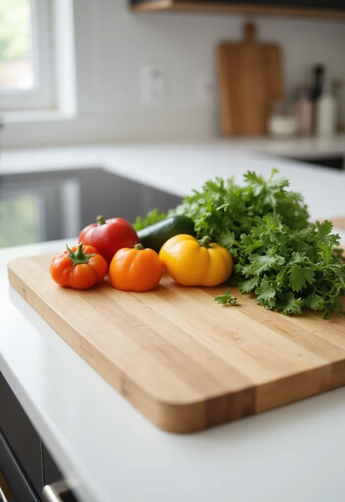 15 Stunning Wooden Cutting Boards Perfect for Your Tiny Home Kitchen (You Won't Believe #7!) - 2. Bamboo Beauty 1