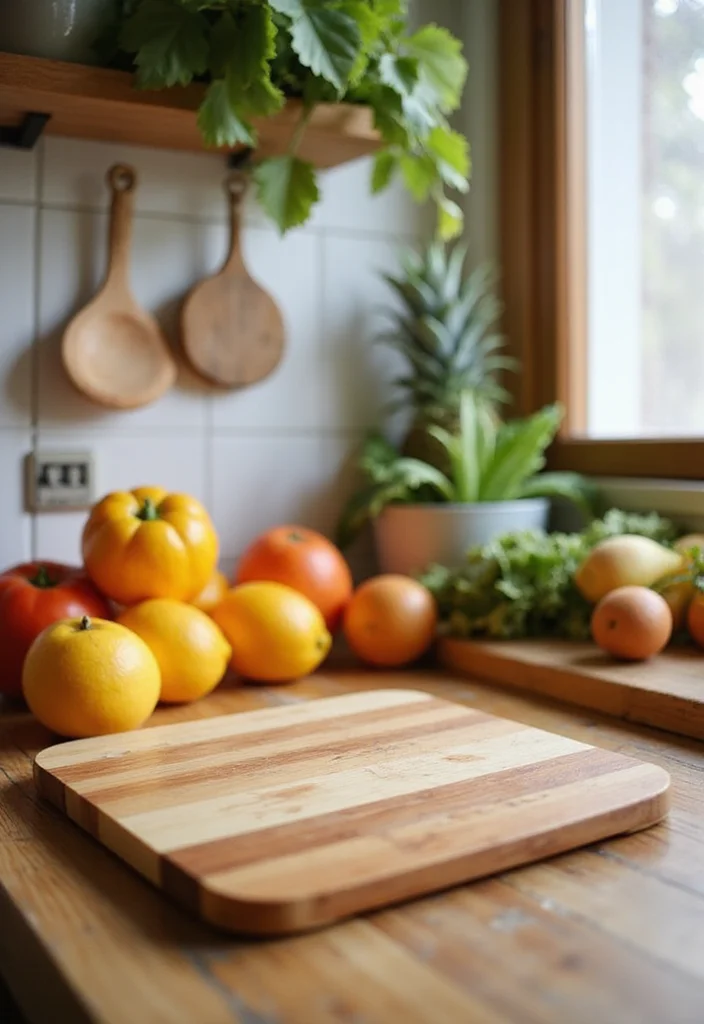 15 Stunning Wooden Cutting Boards Perfect for Your Tiny Home Kitchen (You Won't Believe #7!) - 6. Colorful Laminated Boards 1