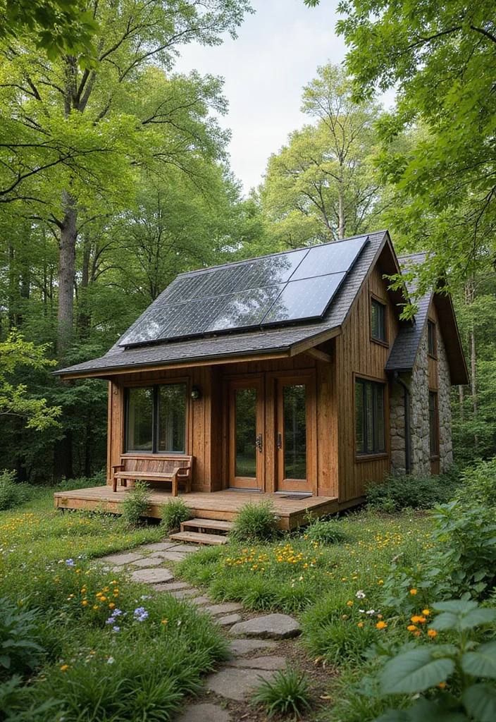 10 Stunning Tiny Home Designs That Will Make You Want to Downsize NOW! - 1. The Eco-Friendly Retreat 1