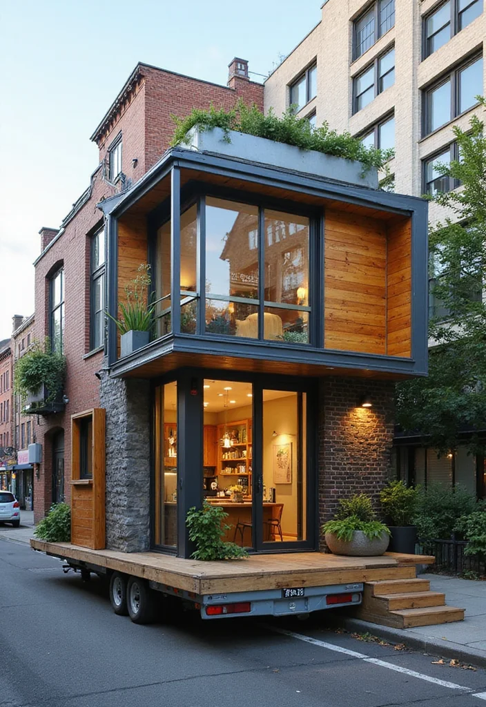 10 Stunning Tiny Home Designs That Will Make You Want to Downsize NOW! - 4. The Urban Oasis 1
