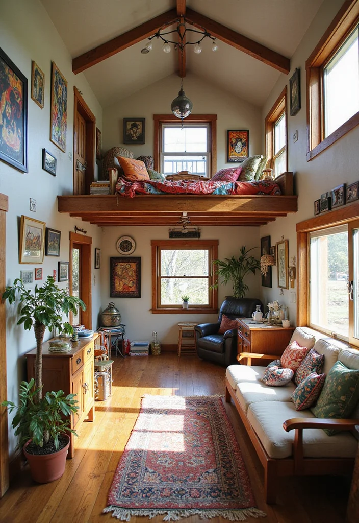 10 Stunning Tiny Home Designs That Will Make You Want to Downsize NOW! - 9. The Artistic Loft 1
