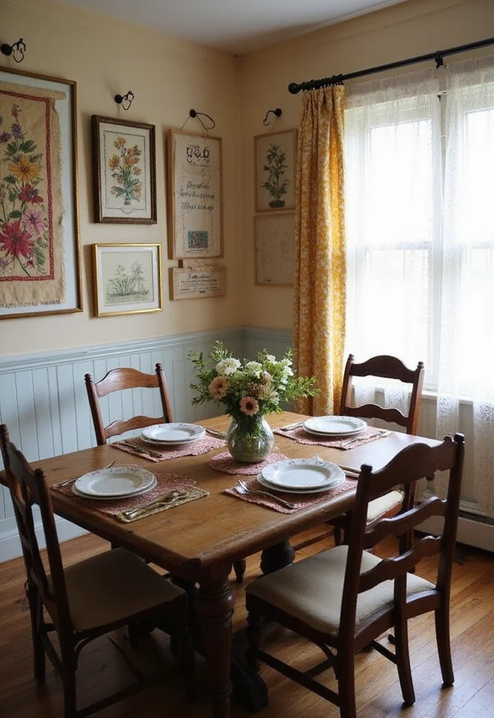 12 Vintage Wall Art Tips That Will Elevate Your Interior Design Game (Don't Miss #9!) - 4. Showcase Vintage Textiles 1