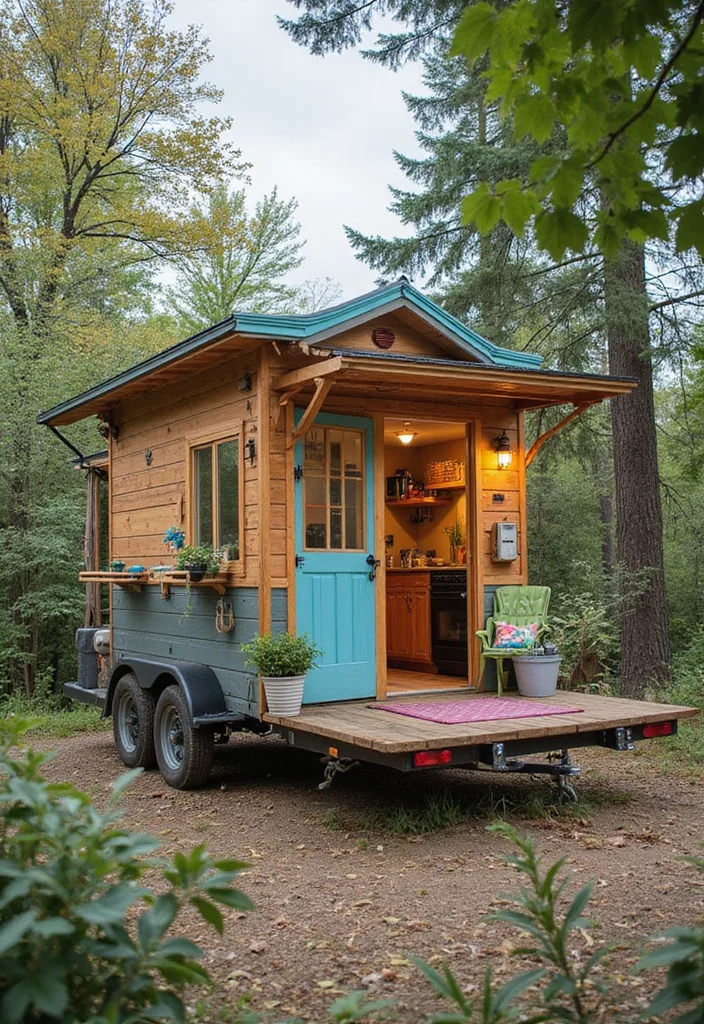 15 Stunning Tiny Home Designs That Prove Less Is More (Wait Until You See #3!) - 11. The Nomadic Home: Adventure Awaits 1