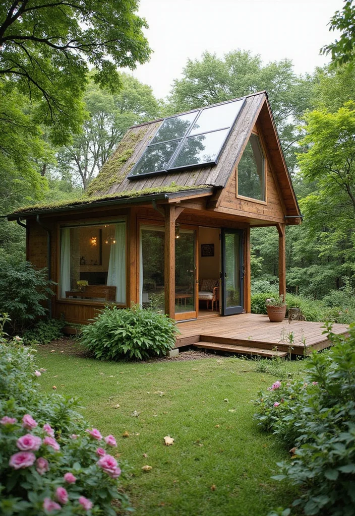 15 Stunning Tiny Home Designs That Prove Less Is More (Wait Until You See #3!) - 4. Eco-Friendly Dream: Sustainable Living 1