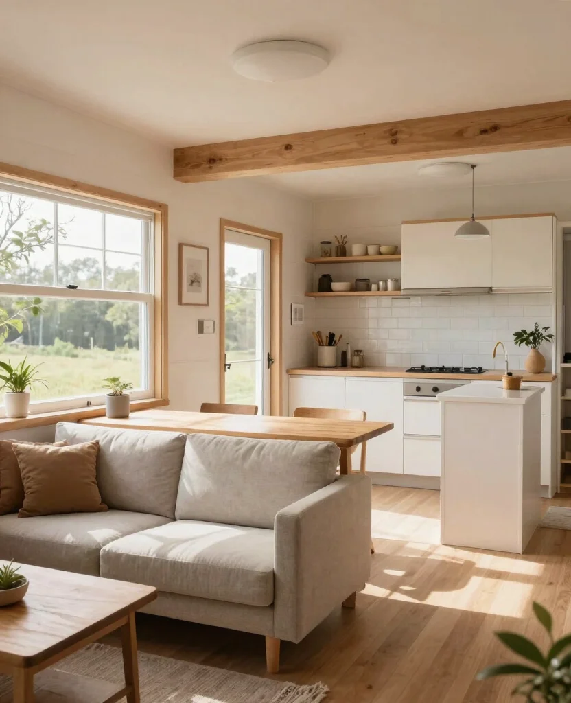 10 Inspiring Minimalist Home Ideas for Cozy Tiny Living Spaces - 4. Open Layouts 1
