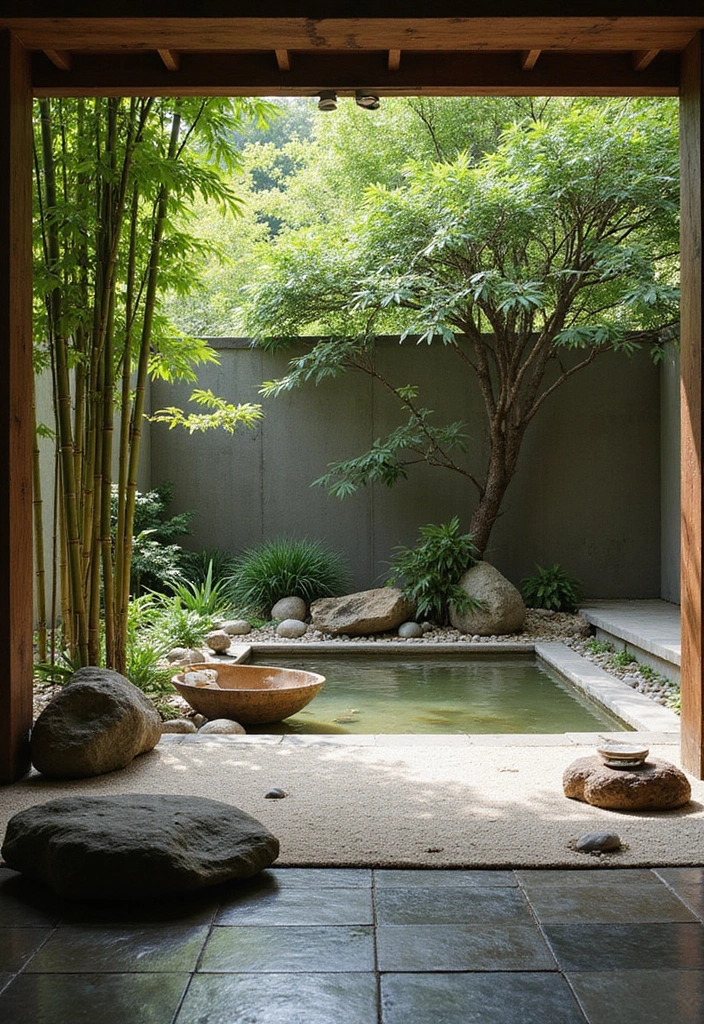 10 Jaw-Dropping Outdoor Living Spaces Makeovers That Transform Your Backyard Overnight - 4. Tranquil Zen Retreat 1