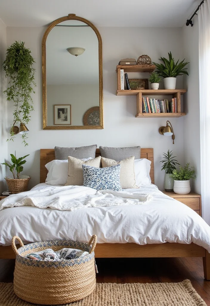 15 Budget-Friendly Tiny Home Bedroom Makeovers That Will Leave You Speechless (Wait Until You See #9!) - 14. Multi-Functional Decor 1