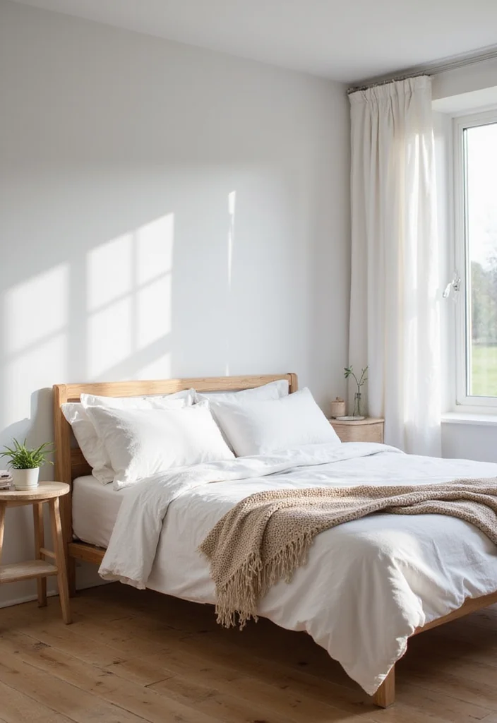 15 Budget-Friendly Tiny Home Bedroom Makeovers That Will Leave You Speechless (Wait Until You See #9!) - 2. Minimalist Charm 1
