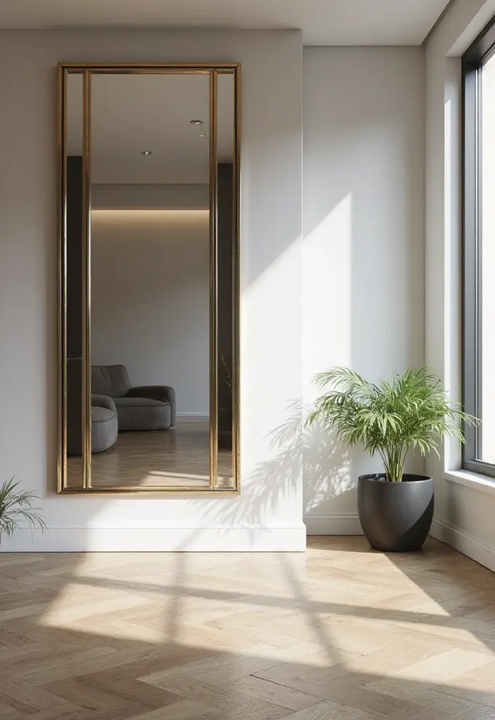 18 Must-Try Minimalist Interior Design Tricks That Elevate Any Room (You'll Be Obsessed #12!) - 10. Use Mirrors Wisely 1