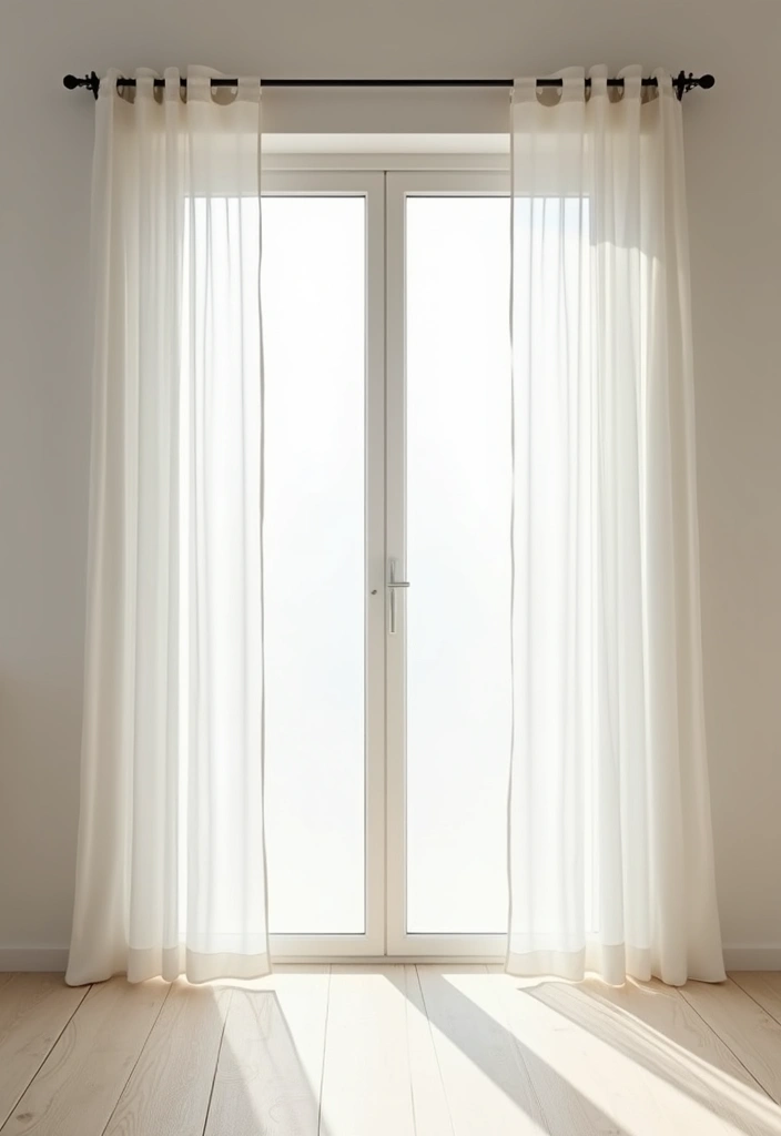 18 Must-Try Minimalist Interior Design Tricks That Elevate Any Room (You'll Be Obsessed #12!) - 13. Limit Window Treatments 1