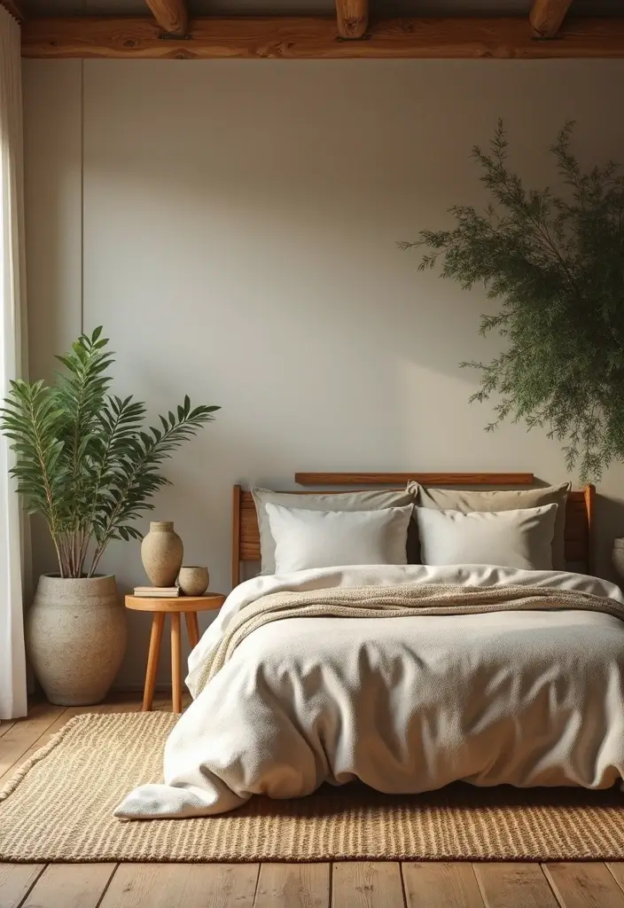 20 Cozy Bedroom Inspiration Ideas That Make Your Space Unbelievably Snug - 3. Natural Elements 1