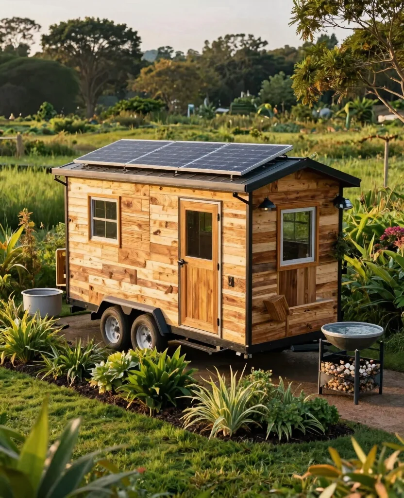 Explore Stunning Tiny House on Wheels Designs for Ultimate Mobile Living Bliss - 4. Eco-Friendly Living 1