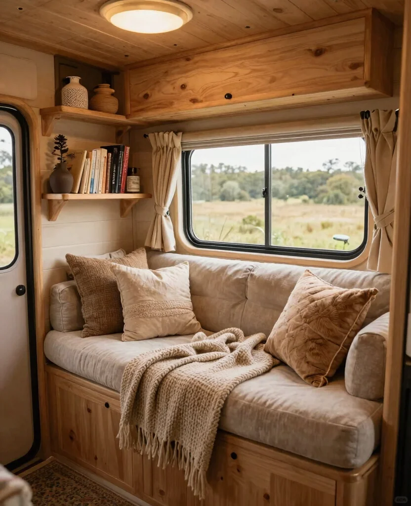 Explore Stunning Tiny House on Wheels Designs for Ultimate Mobile Living Bliss - 5. Cozy Interiors: Crafting a Homely Feel 1