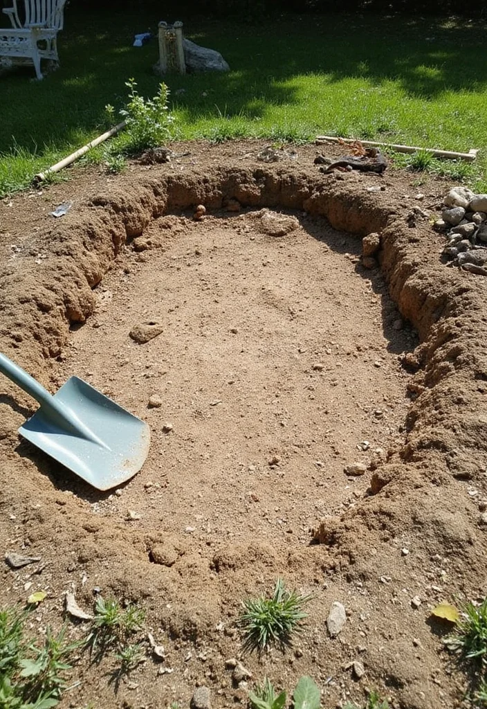 Step By Step: How to Create Stunning River Rock Landscaping for Your Garden - 3. Preparing the Ground 1
