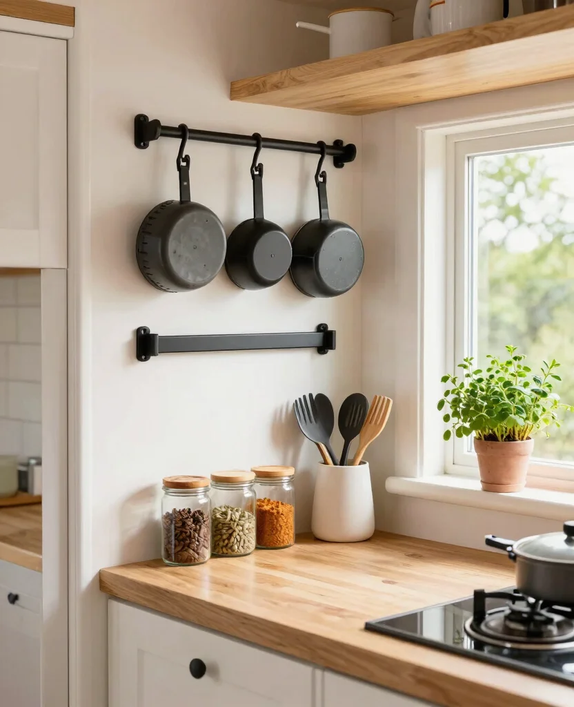 Transform Your Airbnb: 15 Small Space Decor Ideas for a Cozy Retreat - 12. Functional Kitchen Spaces: Clutter-Free Cooking 1
